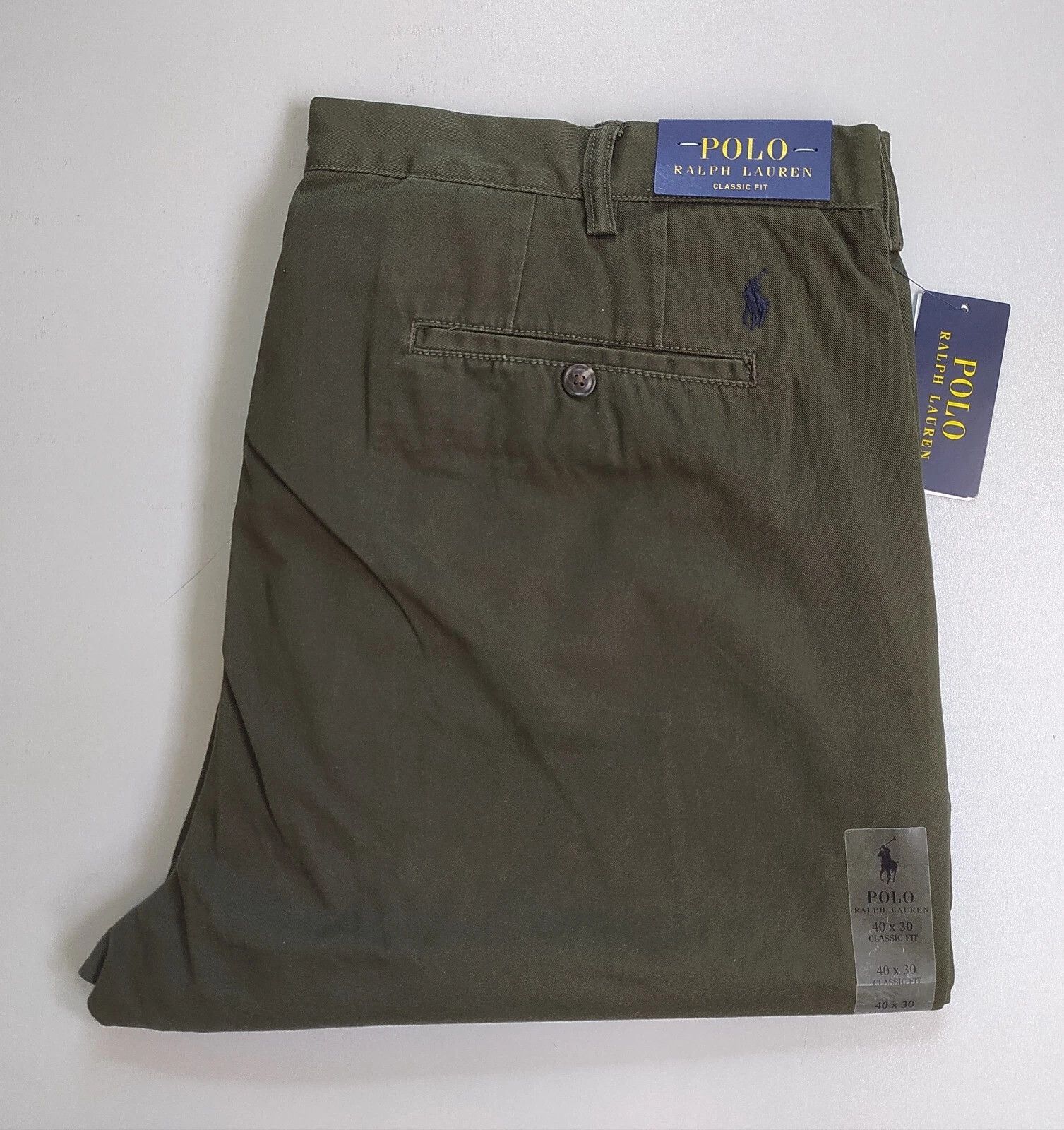 Polo Ralph Lauren Polo Ralph Lauren Classic Fit Chino Pant ATP 0076 Size US 40 / EU 56 - 1 Thumbnail