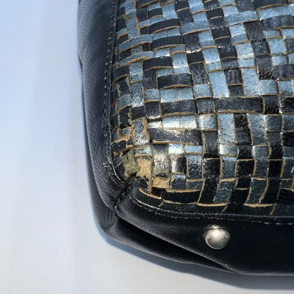 Givenchy Givenchy Vintage Woven Signature with Acrylic Handles Size ONE SIZE - 7 Thumbnail