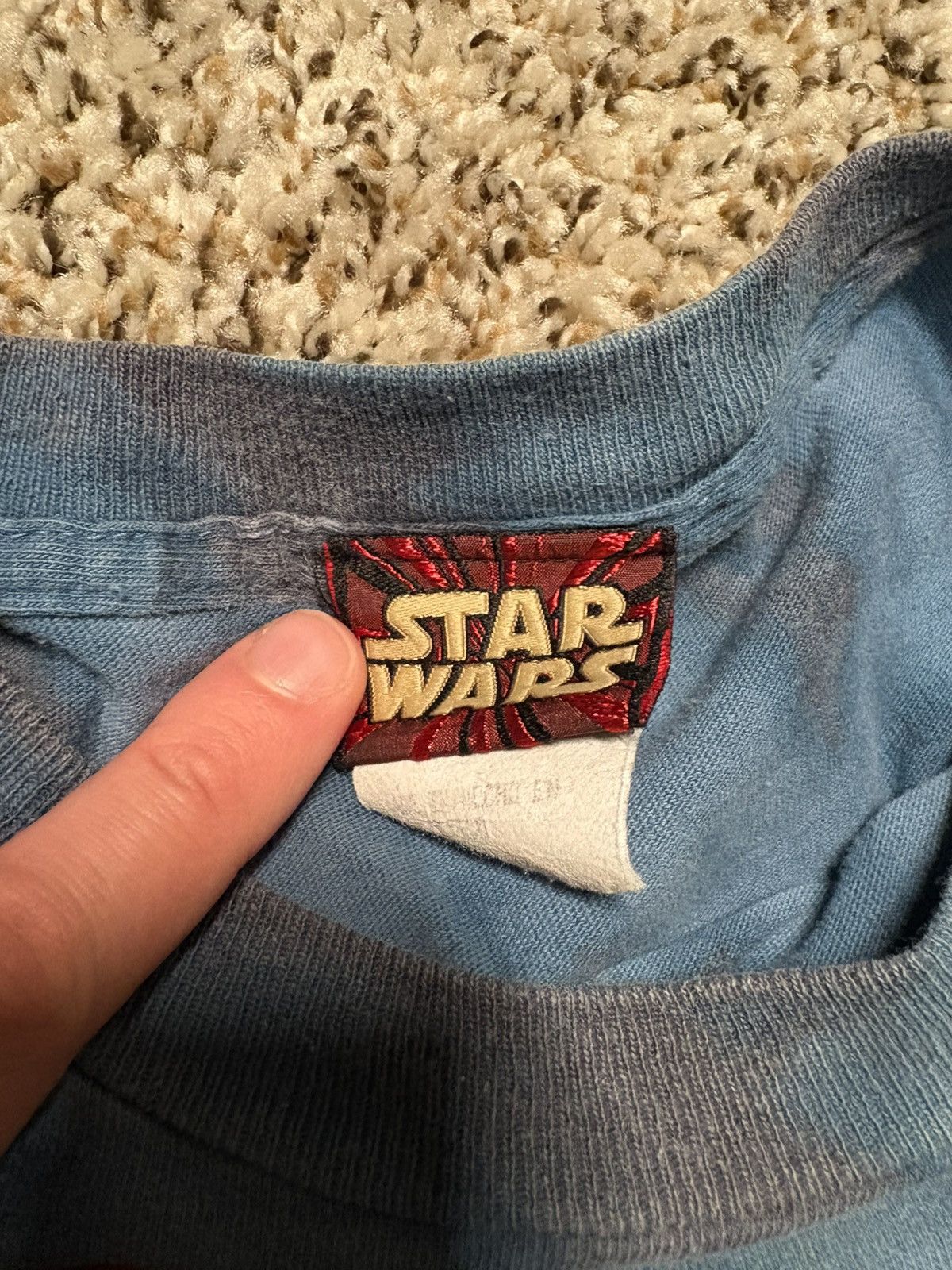 Disney × Star Wars × Vintage Vintage Star Wars Tee Shirt Size US L / EU 52-54 / 3 - 3 Thumbnail
