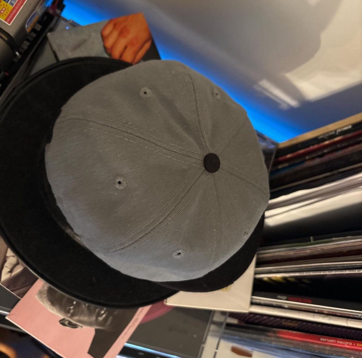 Other Grey and black Detroit Tigers fitted hat 7.5 Size ONE SIZE - 5 Thumbnail