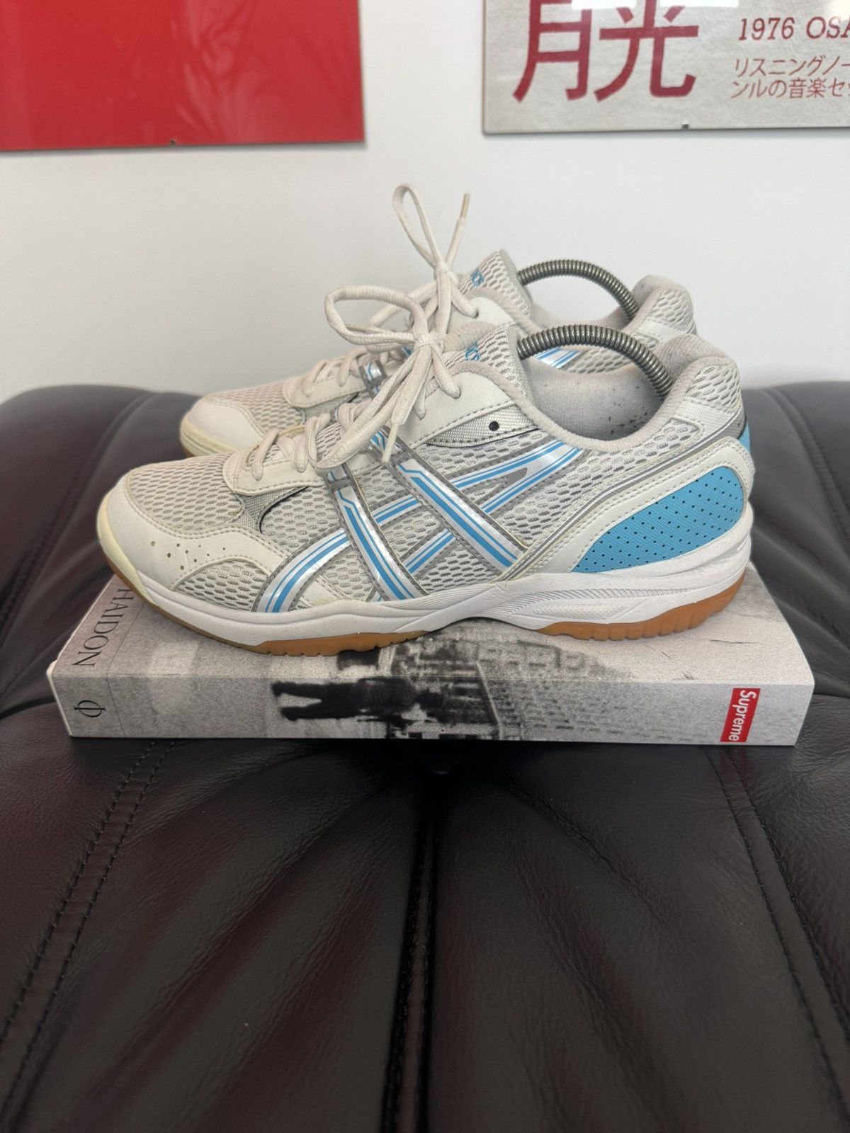 Asics ✨ Vintage ASICS Gel Trainer Shoes Sneakers Hype Y2k Vibe Size US 8 / IT 38 - 1 Thumbnail
