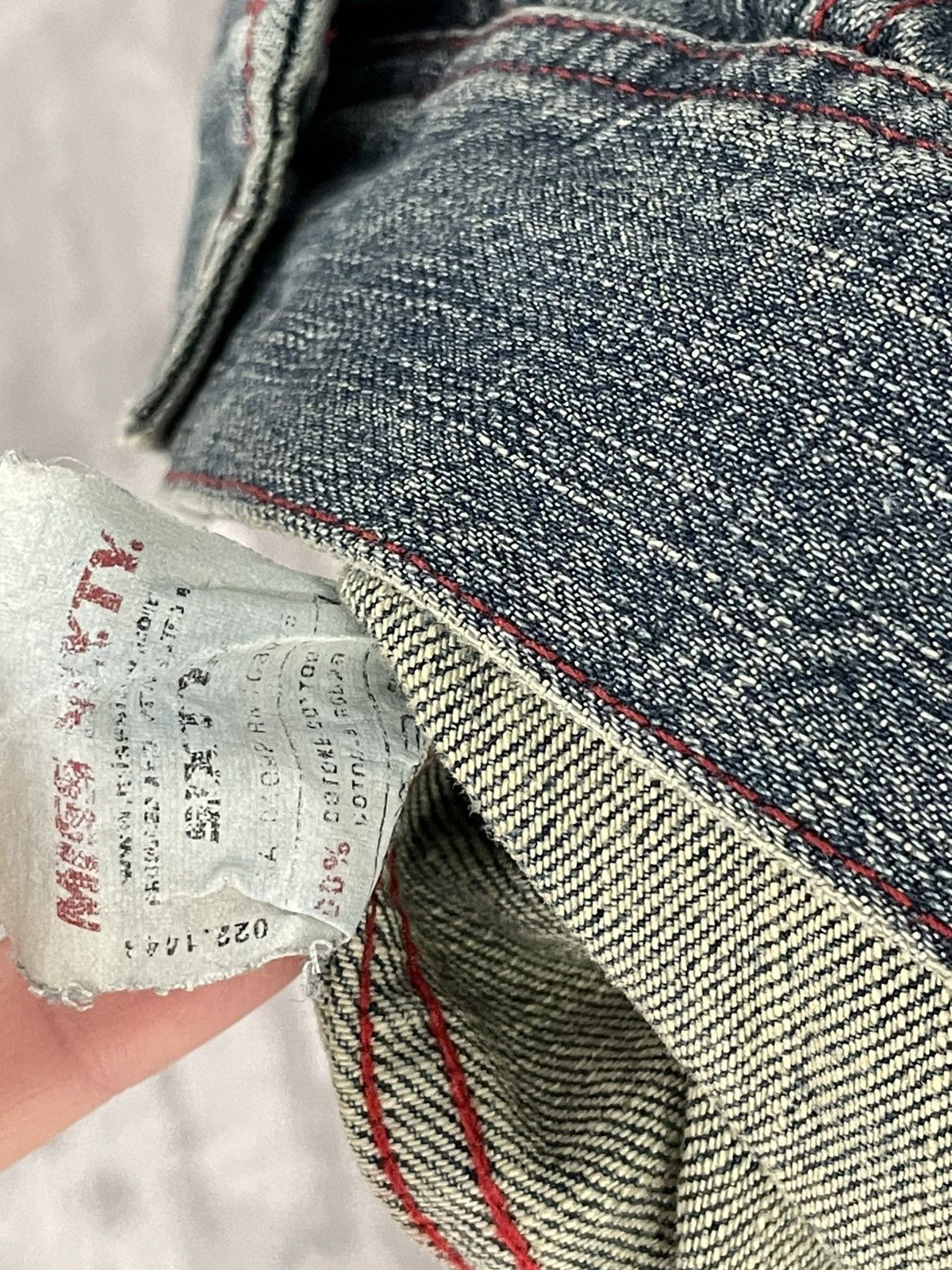 Hysteric Glamour × Japanese Brand × Miss Sixty Vintage Y2K Miss Sixty Denim Jacket Size L / US 10 / IT 46 - 9 Thumbnail