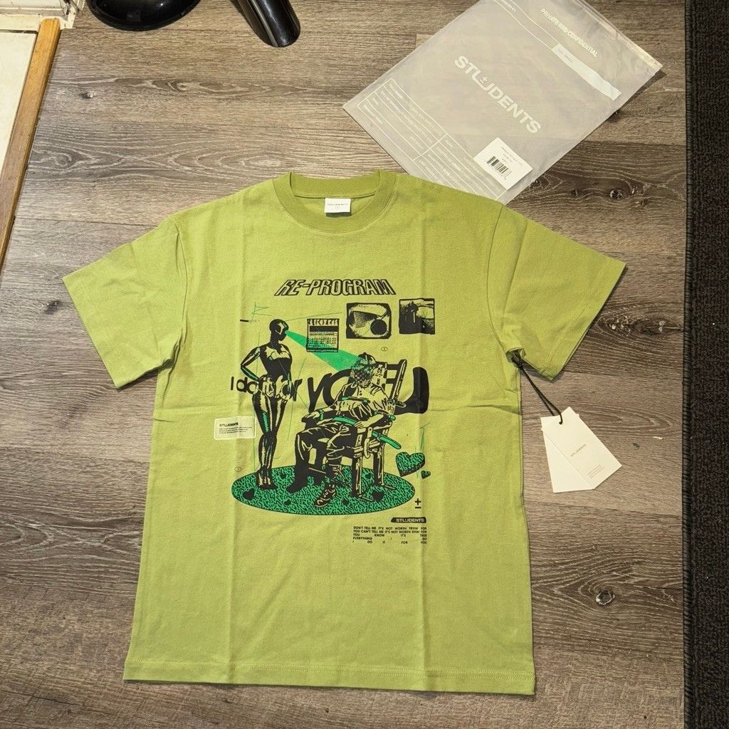 Students STUDENTS Re-Program T Shirt Kelp Size Small Size US S / EU 44-46 / 1 - 1 Thumbnail