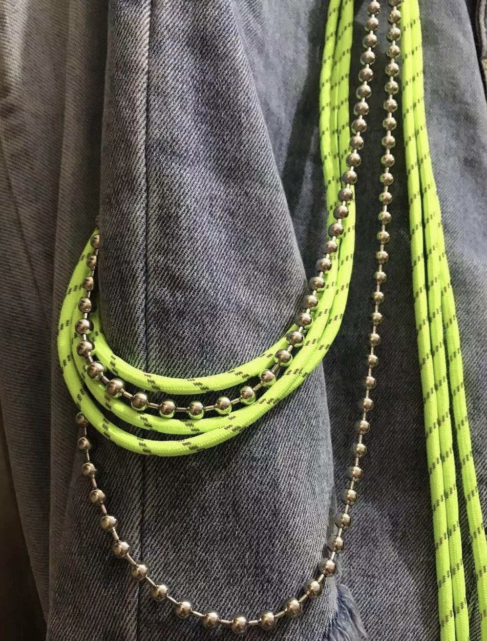 Japanese Brand × Vintage Outdoor retro punk layered rope chain pocket chain keychain Size ONE SIZE - 5 Thumbnail