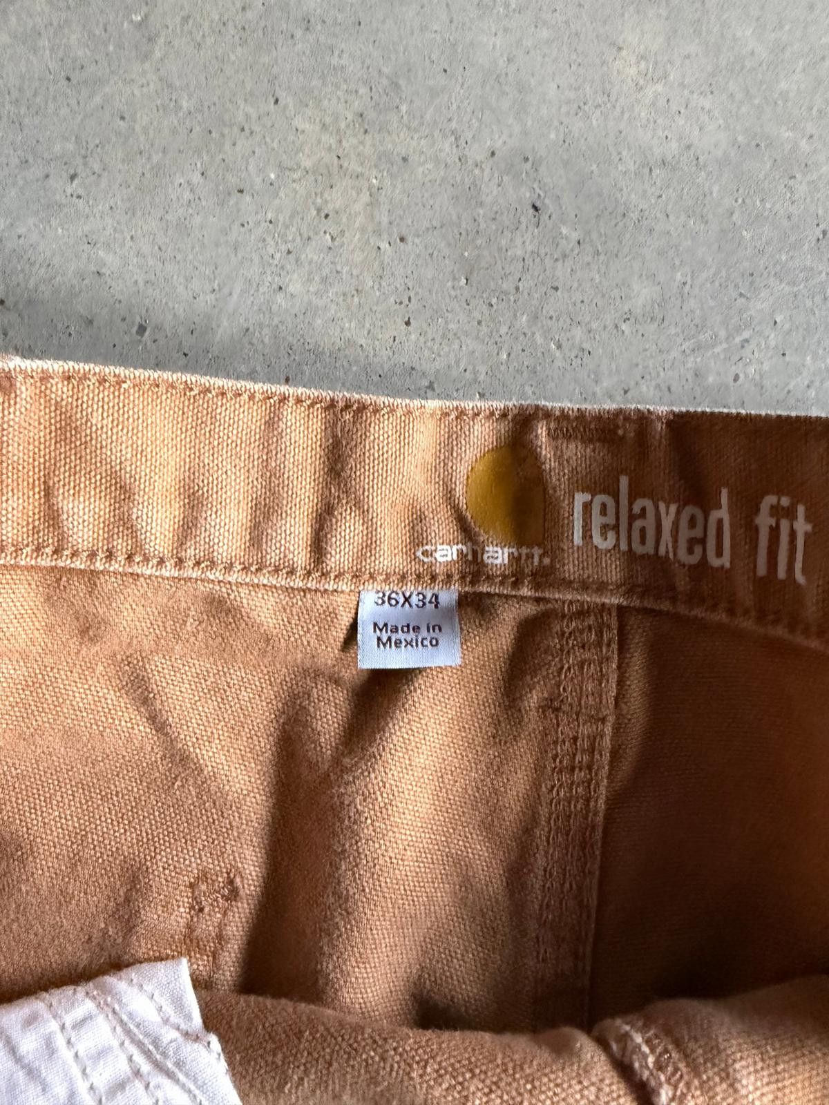 Carhartt Carhartt Relaxed Bleached Cargo Pants Sz 36x34 Size US 36 / EU 52 - 4 Thumbnail