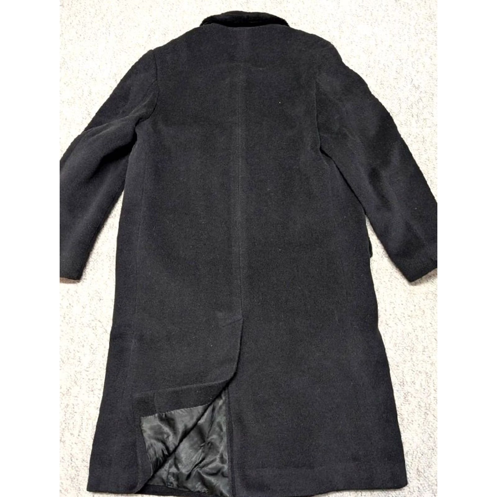Doublet VINTAGE Alexandre double breasted COAT Men's 2XL Black Wool Mouton collar Overcoat Size US XXL / EU 58 / 5 - 7 Thumbnail