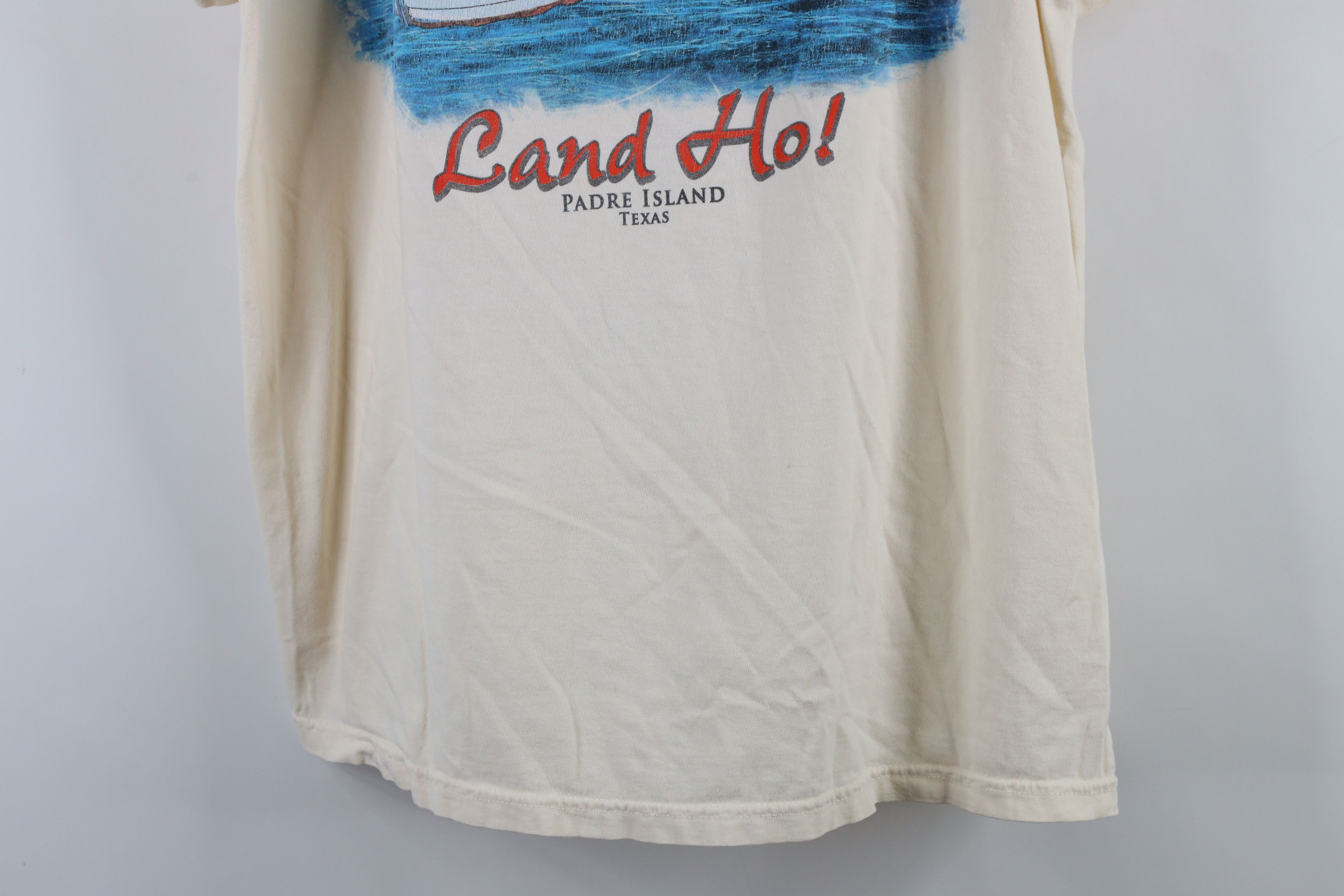 Vintage Vintage Y2K Streetwear Pinup Girl Pirate Skeleton T-Shirt Size US L / EU 52-54 / 3 - 14 Thumbnail