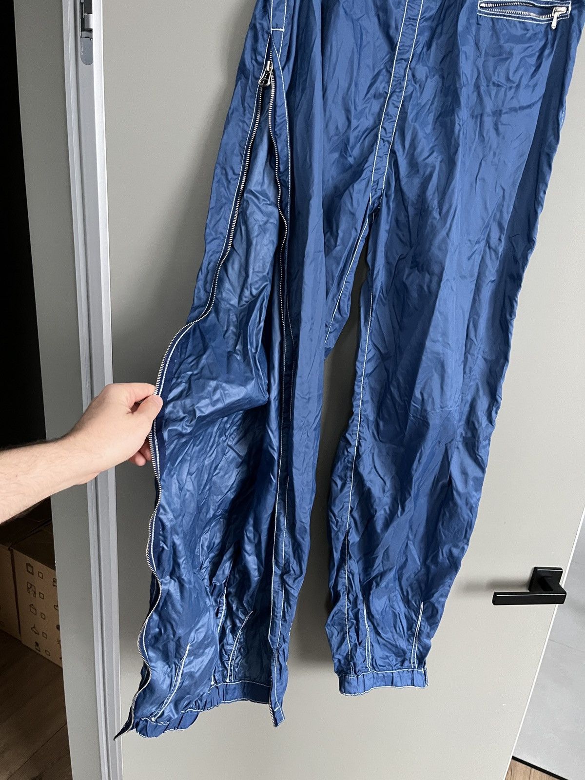 JET SET JET SET Vintage Blue Sport Outdoor Nylon Pants Size US 36 / EU 52 - 11 Thumbnail