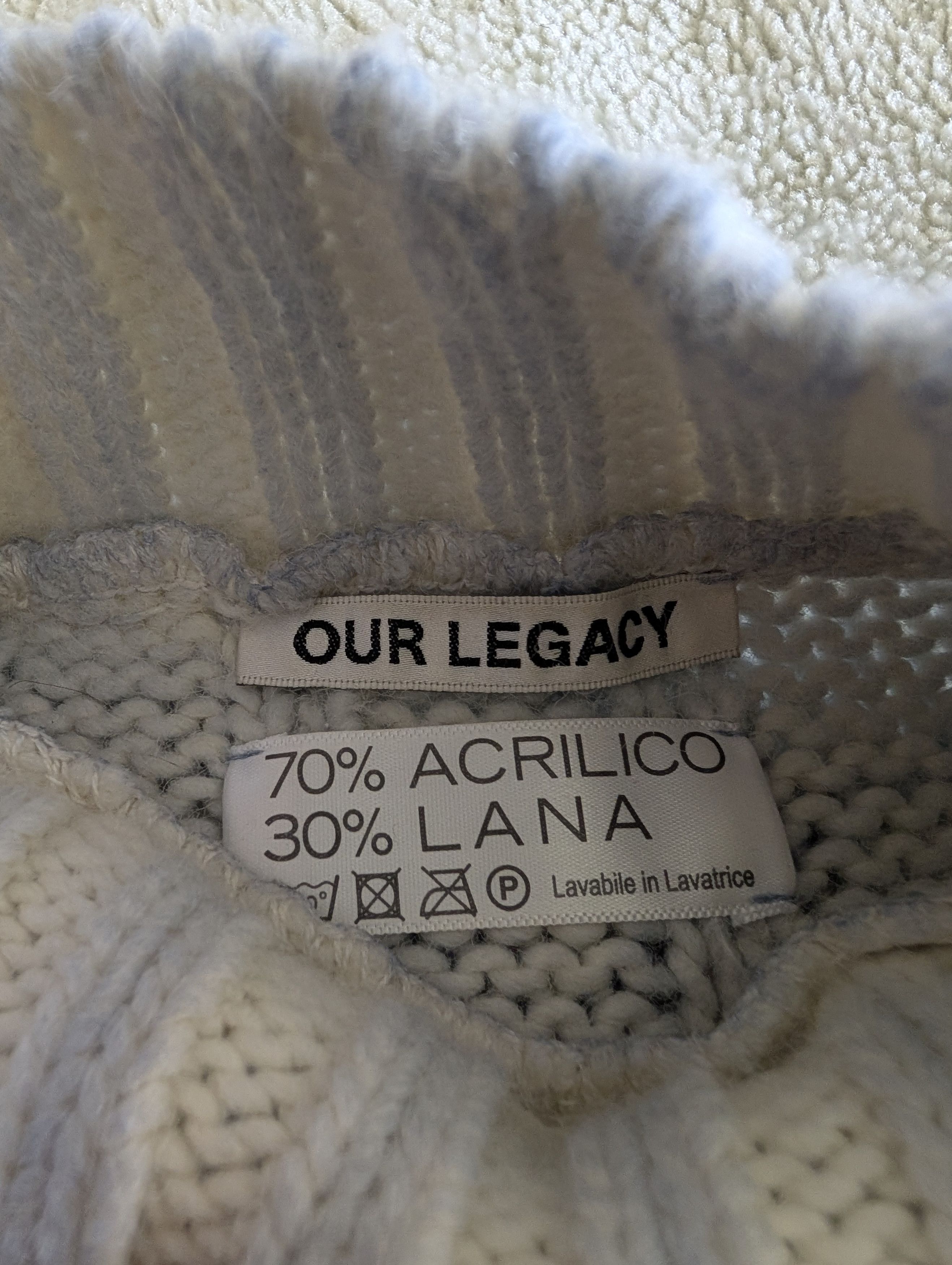 Our Legacy Funnel neck Sweater Size US M / EU 48-50 / 2 - 3 Thumbnail