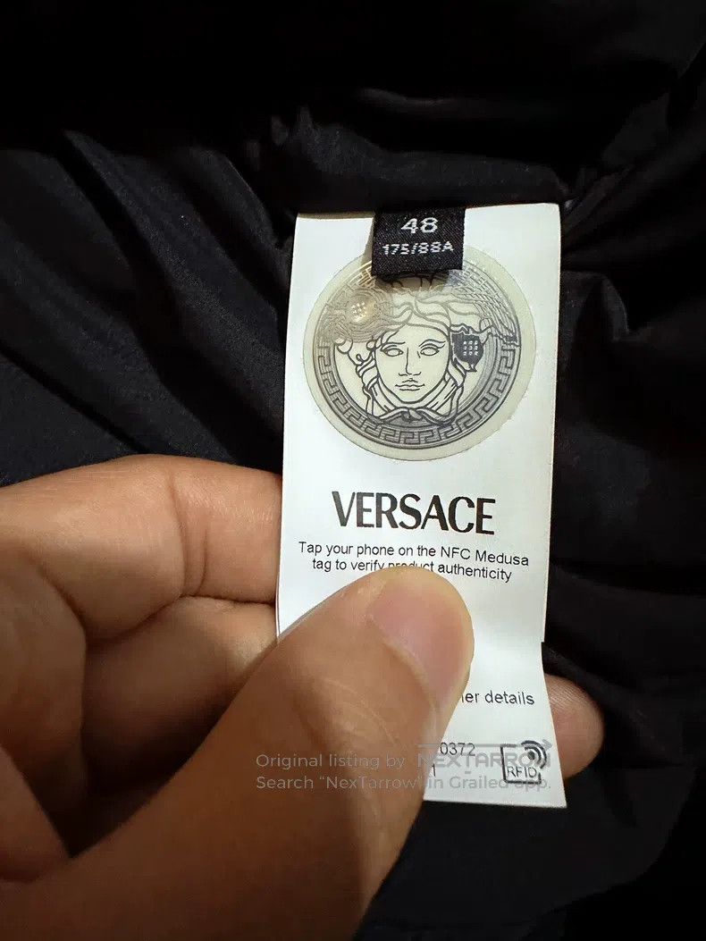 Versace Versace Logo back embroidered dragon brocade cotton jacket Size US M / EU 48-50 / 2 - 7 Thumbnail