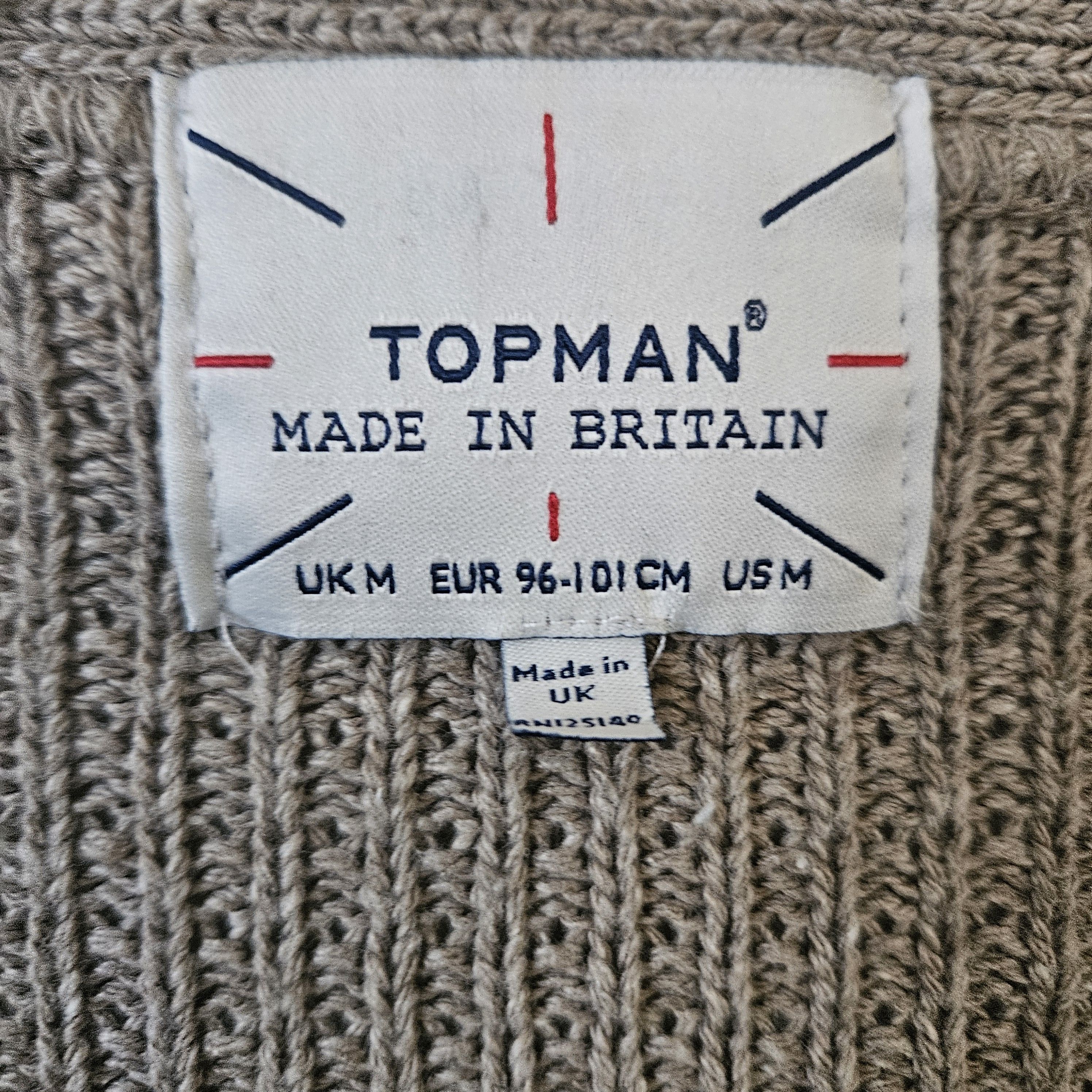Topman Topman Woven Knit Cardigan Size US M / EU 48-50 / 2 - 2 Thumbnail