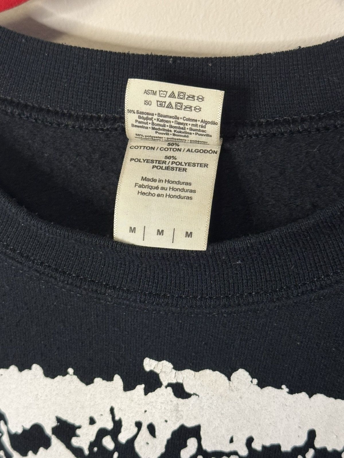Band Tees DEATHWISH "INTIMIDATION" CREW NECK SWEATSHIRT Size US M / EU 48-50 / 2 - 3 Thumbnail