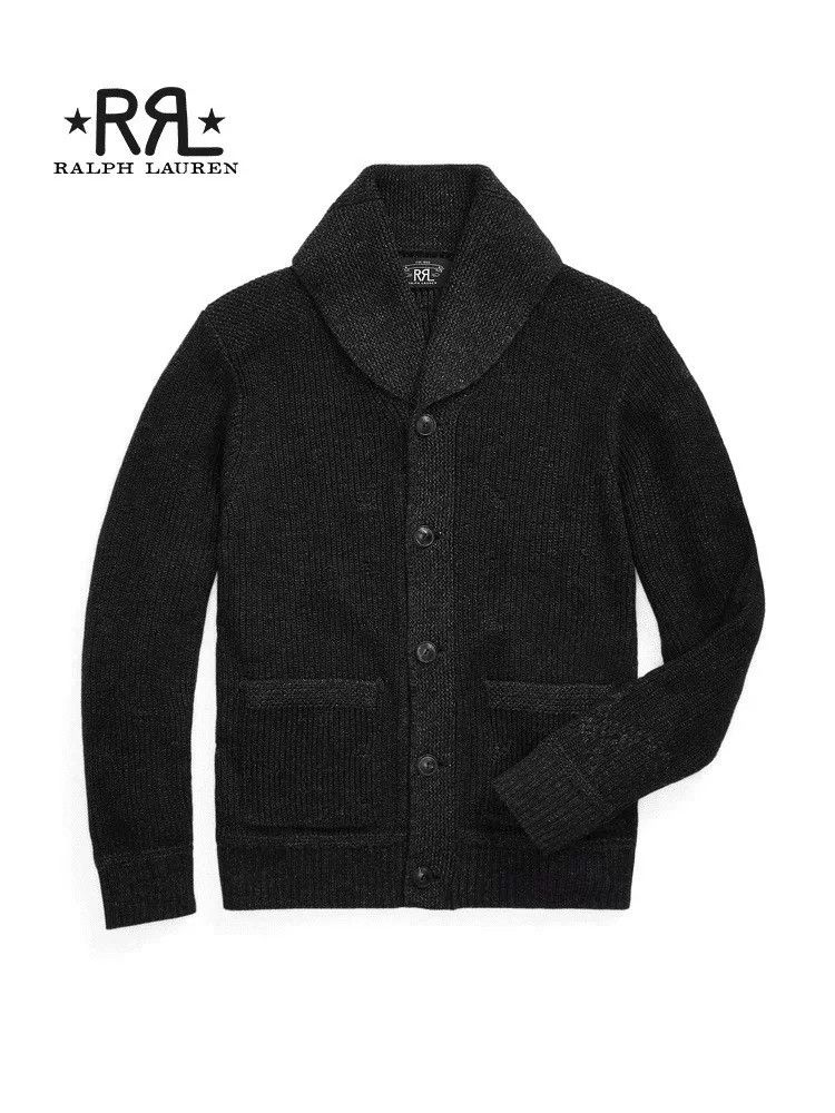 RRL Ralph Lauren RRL Men's 2024 Summer Loose Cotton Shawl Collar Cardigan Size US M / EU 48-50 / 2 - 1 Thumbnail