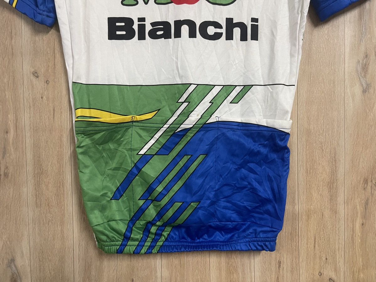 Bicycle × Vintage Vintage Bicycle Jersey Bianchi M Made in Italy Size US M / EU 48-50 / 2 - 9 Thumbnail