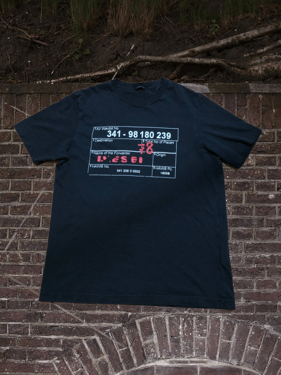 Diesel DIESEL T Shirt Crew Neck Short Sleeve Casual Summer Tee Size US S / EU 44-46 / 1 - 1 Thumbnail