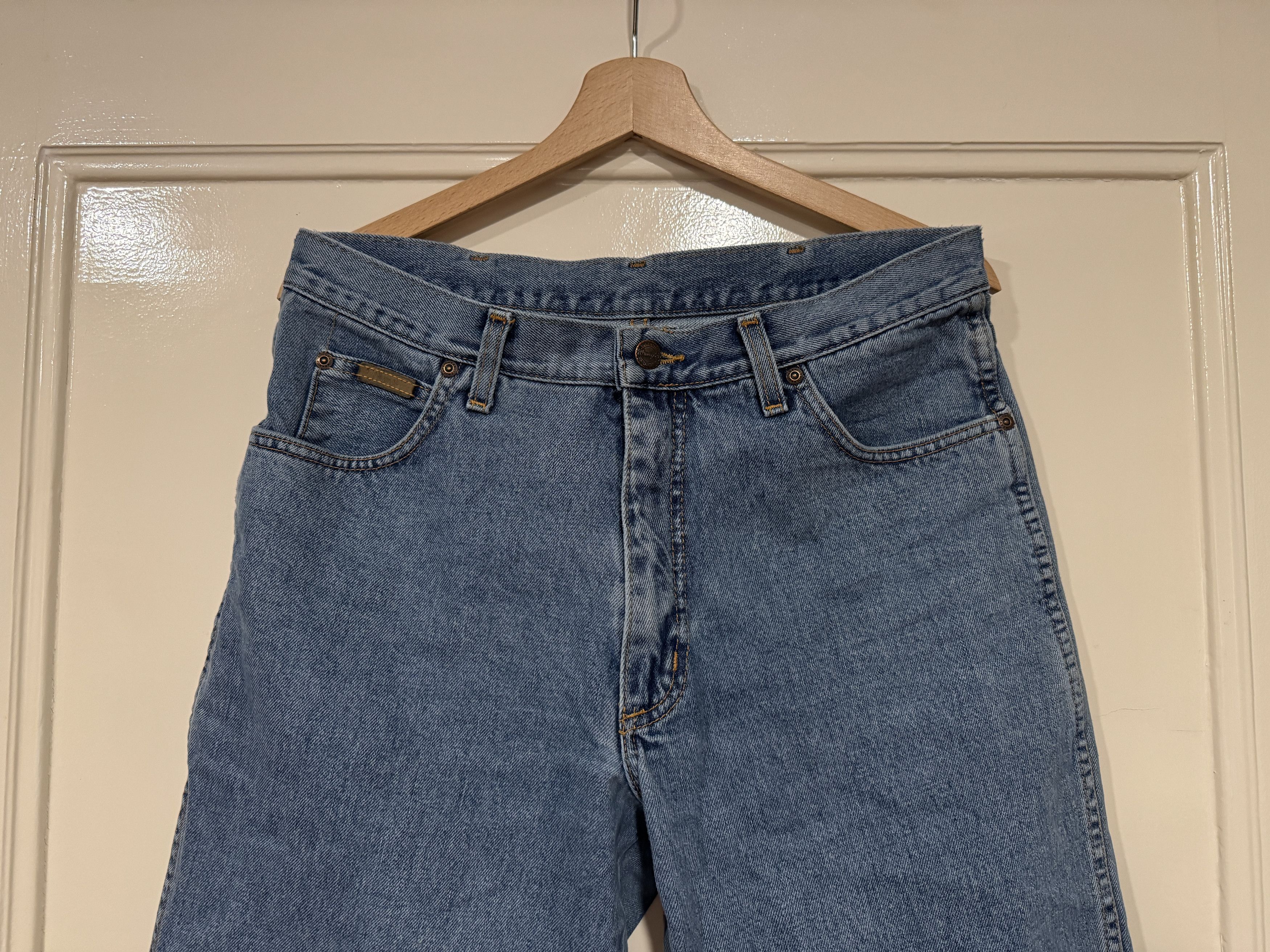 Wrangler Wrangler light blue jeans W34 L32 Size US 34 / EU 50 - 2 Thumbnail