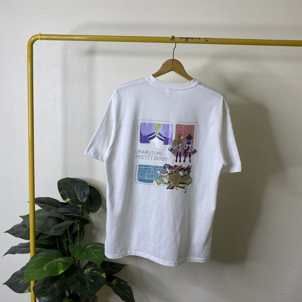 Japanese Brand Umamusume: Pretty Derby Japanese Mobile Games Promo Tee Size US L / EU 52-54 / 3 - 1 Thumbnail