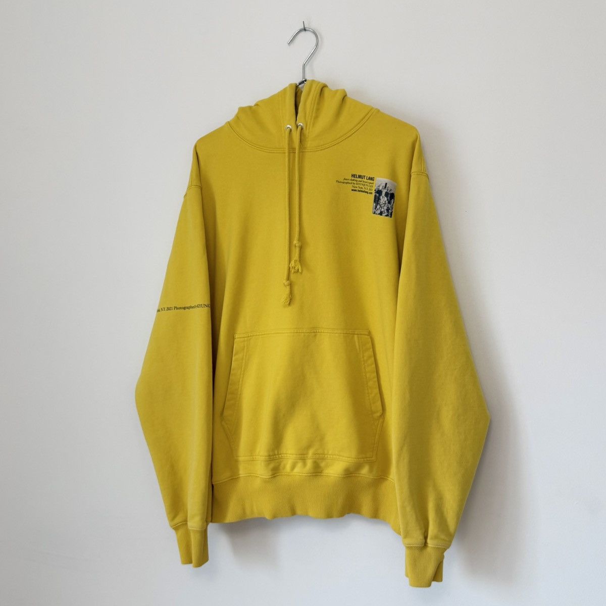 Helmut Lang Helmut Lang 2021 New York City Postcard Hoodie Kyunjun Lee Size US L / EU 52-54 / 3 - 1 Thumbnail