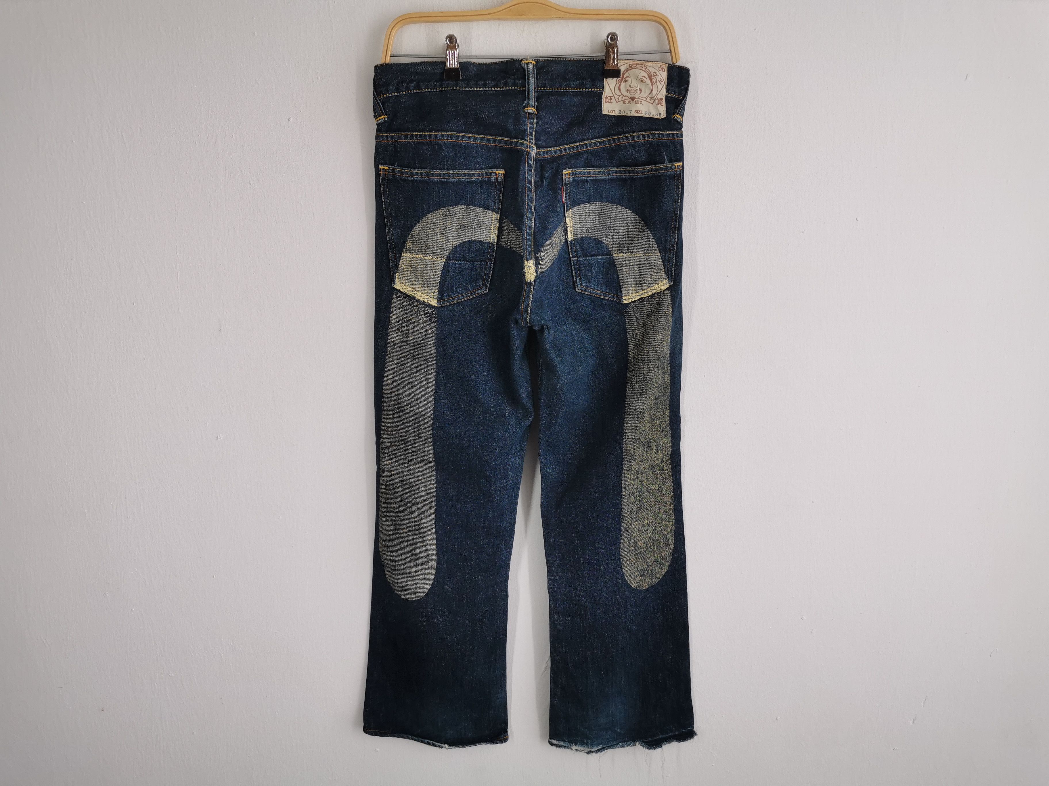 Evisu Vintage Evisu Lot 2017 Denim Big Seagull Logo Made In Japan Size US 29 - 1 Thumbnail
