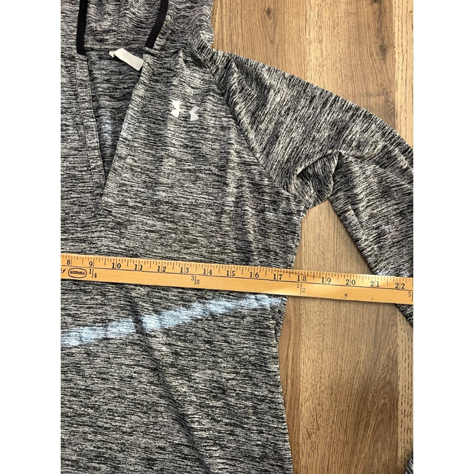 Under Armour Under armour Hoodie Women M Gray Pullover Heat Gear Casual Modern Pullover Size M / US 6-8 / IT 42-44 - 7 Thumbnail