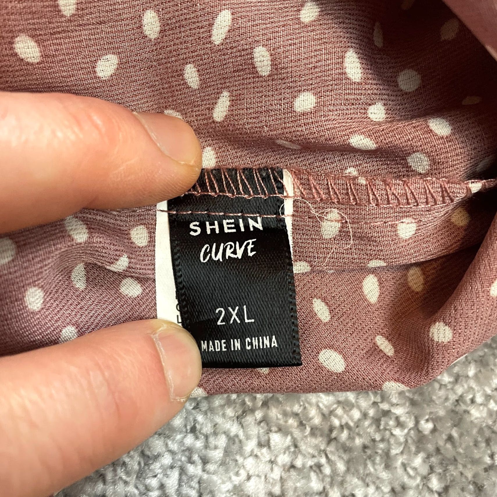 Shein VINTAGE? No. (But we must not add "N/A"). Size XXL / US 16-18 / IT 52-54 - 5 Thumbnail