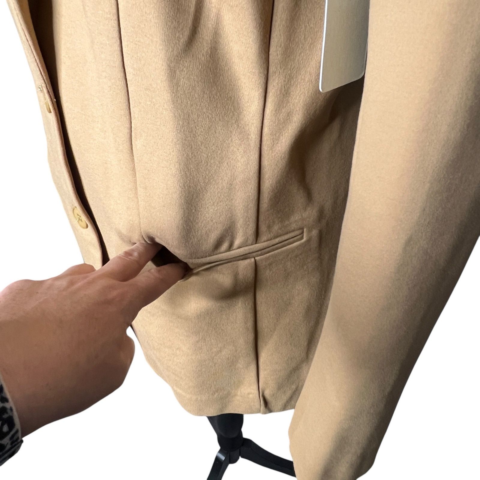 Other Alexis Oversized Button Cuff 2 Pocket Long Sleeve Blazer Size M / US 6-8 / IT 42-44 - 8 Thumbnail