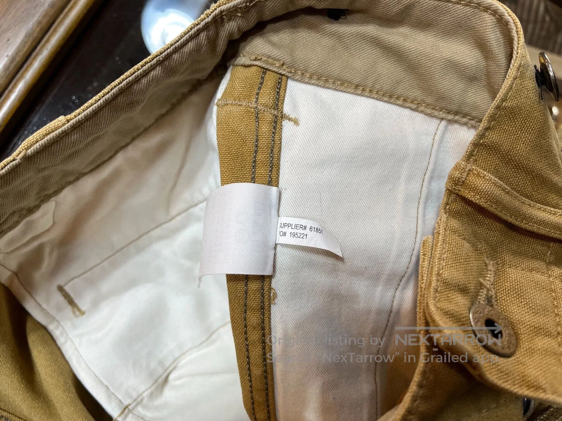 RRL Ralph Lauren vintage canvas work pants by Ralph Lauren. Size US 32 / EU 48 - 4 Thumbnail