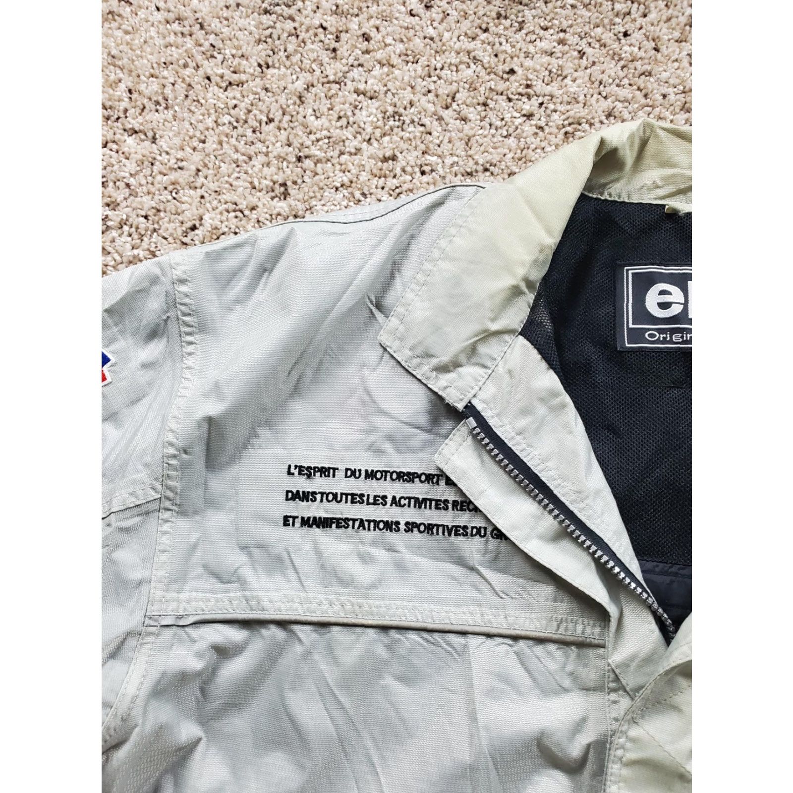 Vintage Elf Racing Competition Jacket Mens Large Gray Bomber Windbreaker Motorsport Jacket Size US XL / EU 56 / 4 - 7 Thumbnail