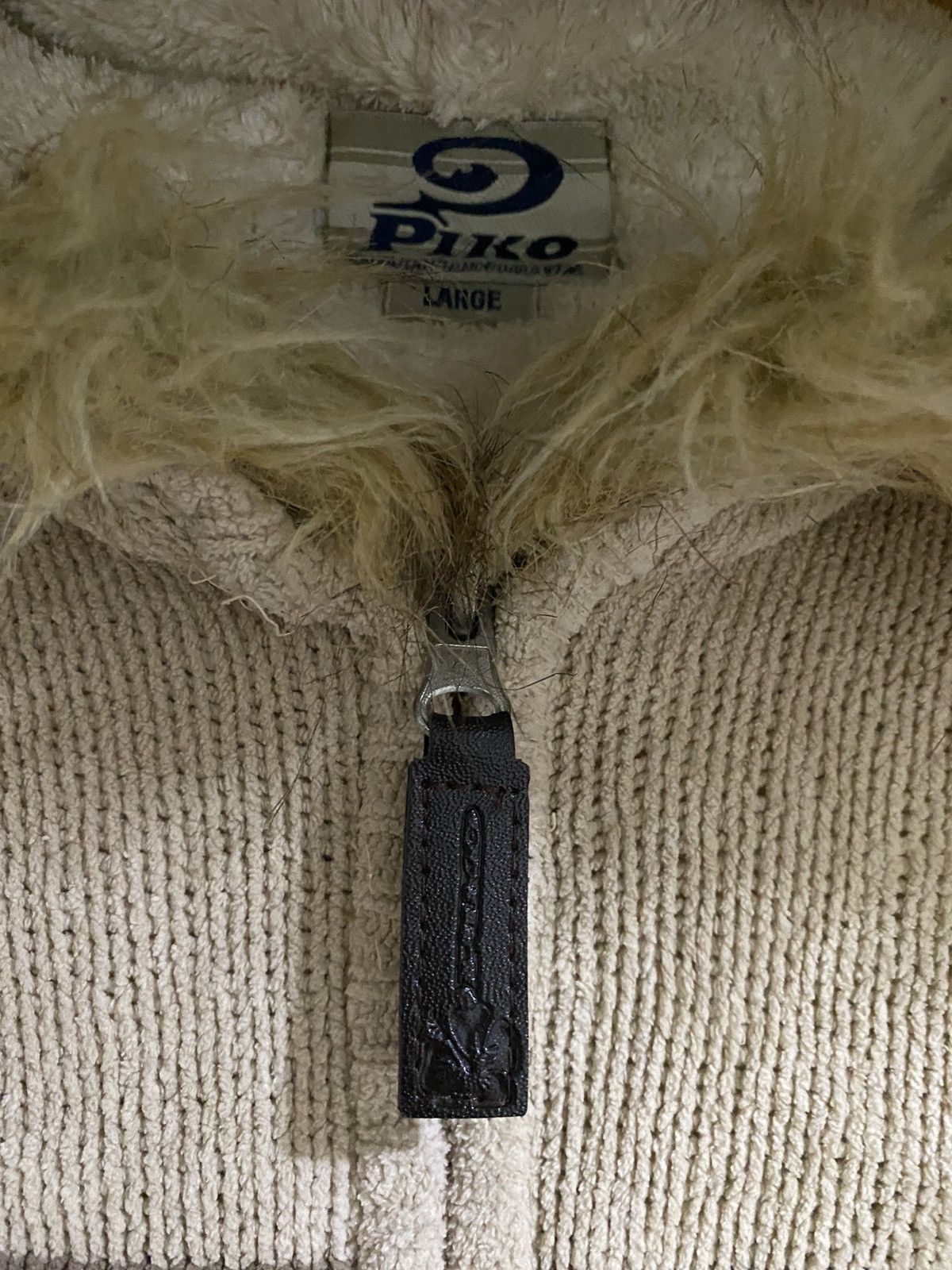 If Six Was Nine × Japanese Brand × Le Grande Bleu (L.G.B.) Piko embroidery poem fur zip hoodie lgb ifsixwasnine Size US L / EU 52-54 / 3 - 11 Thumbnail
