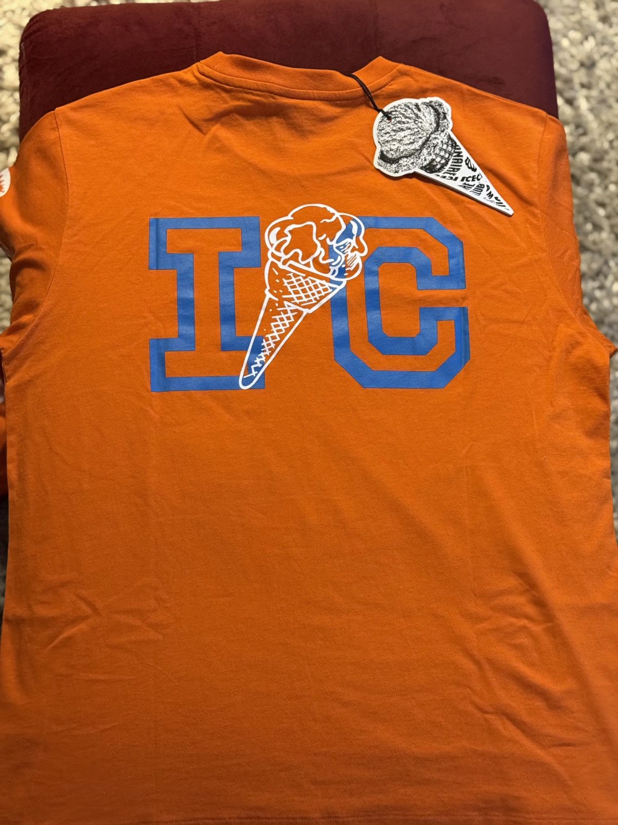 Icecream TEAM Ice Cream Long Sleeve T-Shirt Size US XL / EU 56 / 4 - 6 Thumbnail