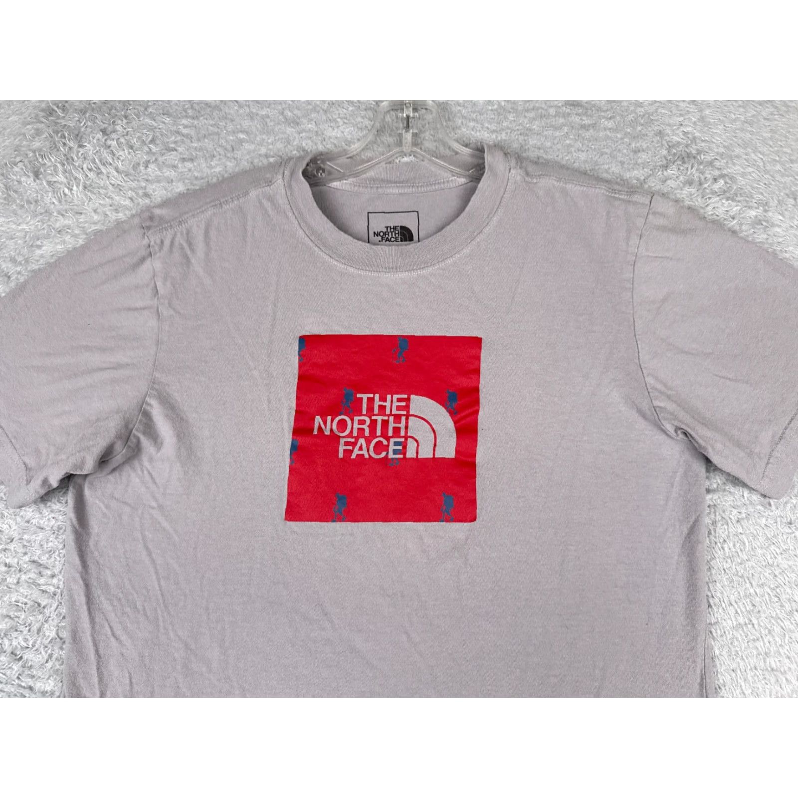 The North Face The North Face Outdoor Shirt Adult Medium Gray Cotton Short Sleeve Crew Neck Hiker Mens Size US M / EU 48-50 / 2 - 4 Thumbnail