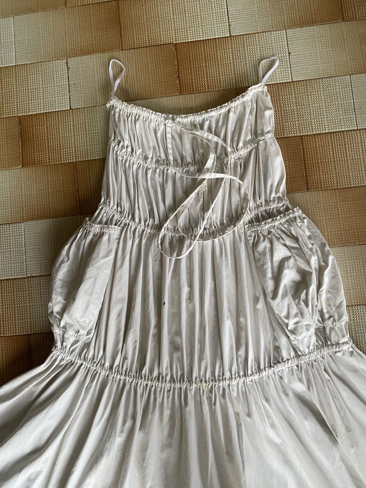 Jean Paul Gaultier Jean Paul Gaultier Femme Archival Smocked Tiered Sun Dress Size S / US 4 / IT 40 - 5 Thumbnail