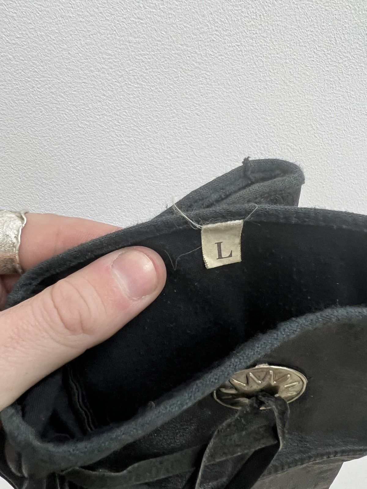 If Six Was Nine Vintage moto gloves Y2k JAPAN AVANT GARDE STYLE Size ONE SIZE - 7 Thumbnail