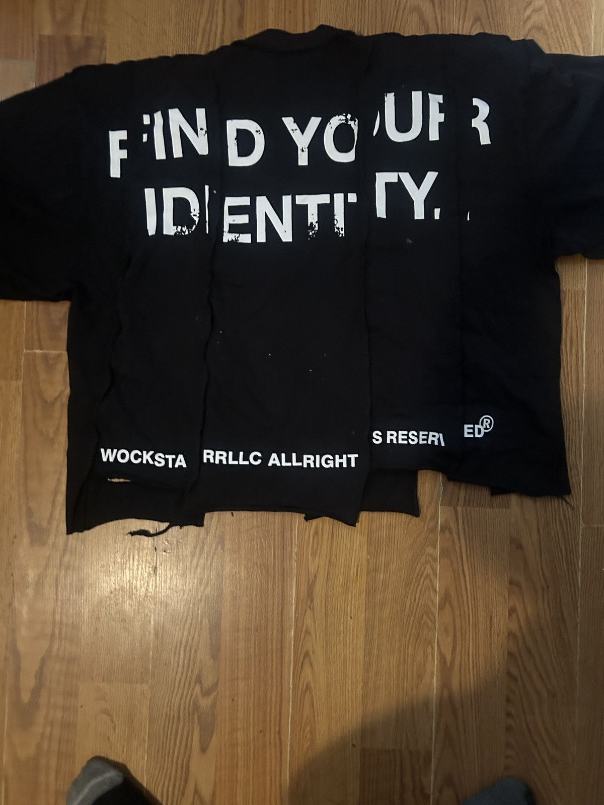 Other Wockstar Distressed “Lost Return to Owner” Tee Size US L / EU 52-54 / 3 - 2 Thumbnail