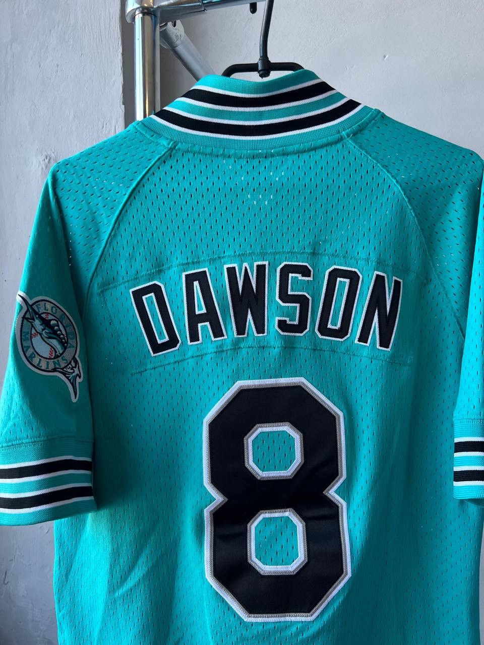 Mitchell & Ness RARE 1995 RETRO FLORIDA MARLINS #8 ANDRE DAWSON MLB SHIRT M Size US M / EU 48-50 / 2 - 14 Thumbnail