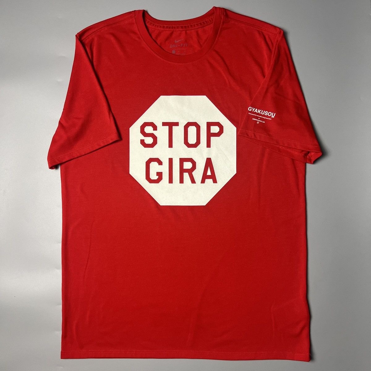 Nike × Undercover Nike x Undercover Lab Gyakusuo STOP GIRA reflective tee Size US L / EU 52-54 / 3 - 1 Thumbnail
