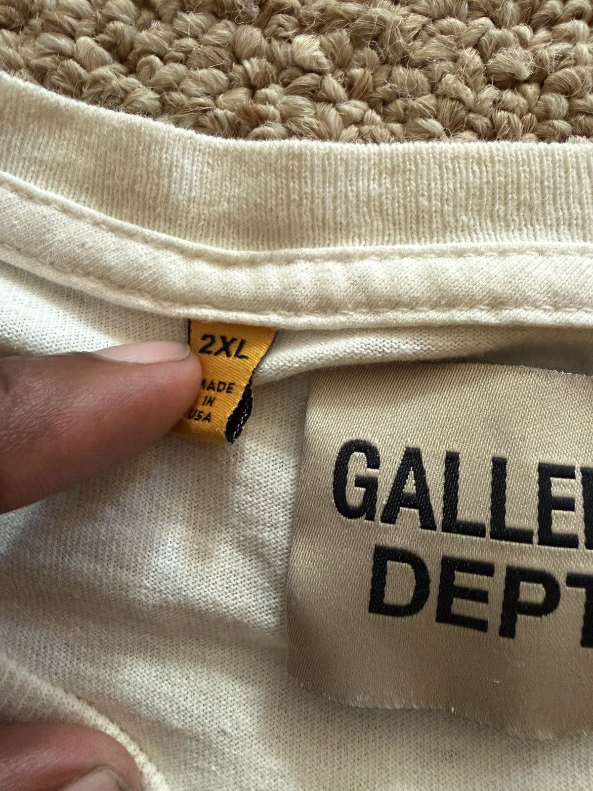 Gallery Dept. Gallery dept white long sleeve Size US XXL / EU 58 / 5 - 7 Thumbnail