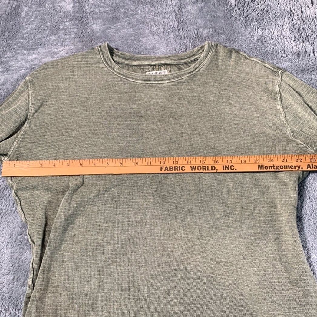 Vintage We the Free We The Free People Long Sleeve Large Green T-Shirt Women L Regular Green We the Free People Long Sleeve Shirt Womens L Green Size L / US 10 / IT 46 - 7 Thumbnail