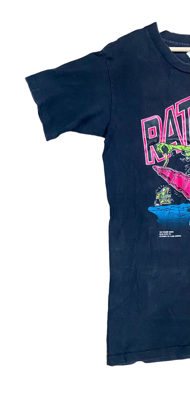 Band Tees × Vintage Vintage Printed Rat Fink Tee Shirt Size US S / EU 44-46 / 1 - 5 Thumbnail