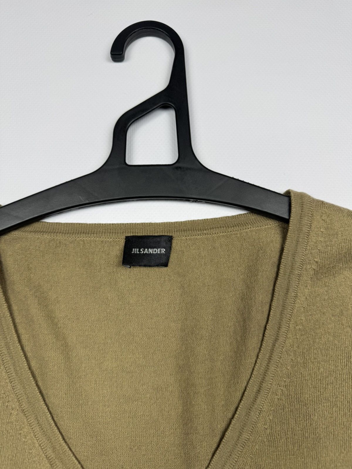 Jil Sander Vintgae Jil Sander V-neck Lightw Sweater Size US M / EU 48-50 / 2 - 3 Thumbnail