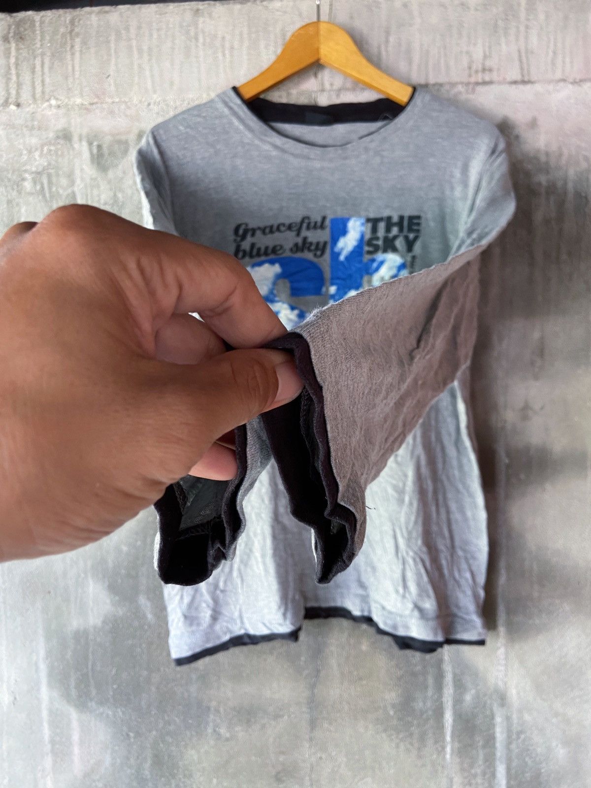 Beauty Beast × Hysteric Glamour × Japanese Brand GRACEFUL BLUE SKY THE SKY LONG SLEEVE Size US M / EU 48-50 / 2 - 4 Thumbnail