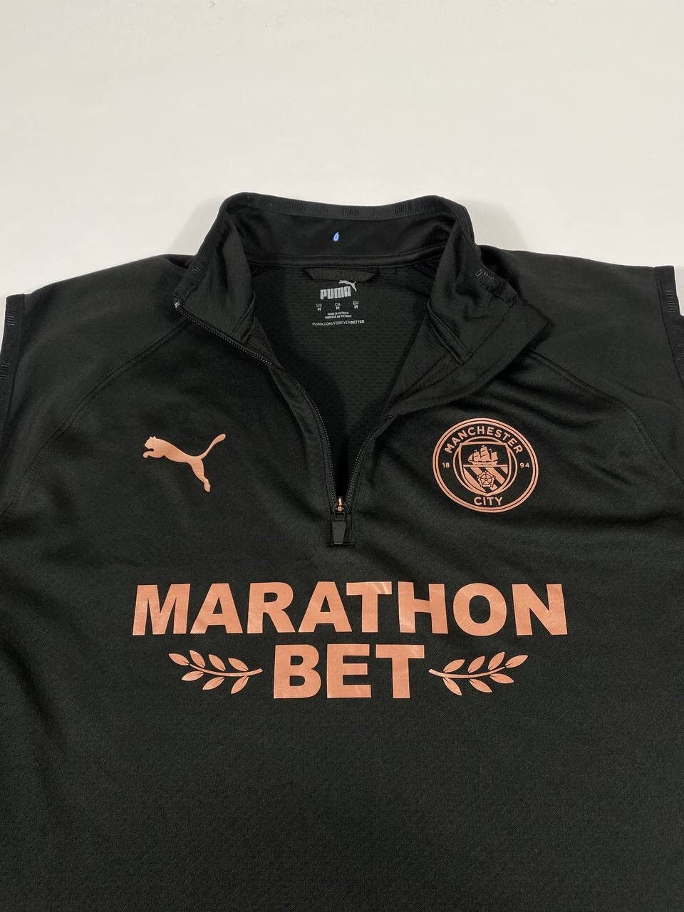 Puma Manchester City Puma 2019-20 1/4 Zip Training Top Jersey Size US M / EU 48-50 / 2 - 5 Thumbnail