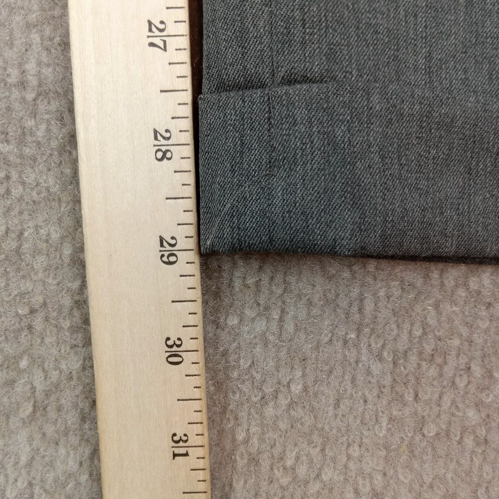 Brooks Brothers Brooks Brothers Gray Madison Straight Wool Dress Pants Men 38x30 (36x29 Actual) Regular Size US 36 / EU 52 - 3 Thumbnail