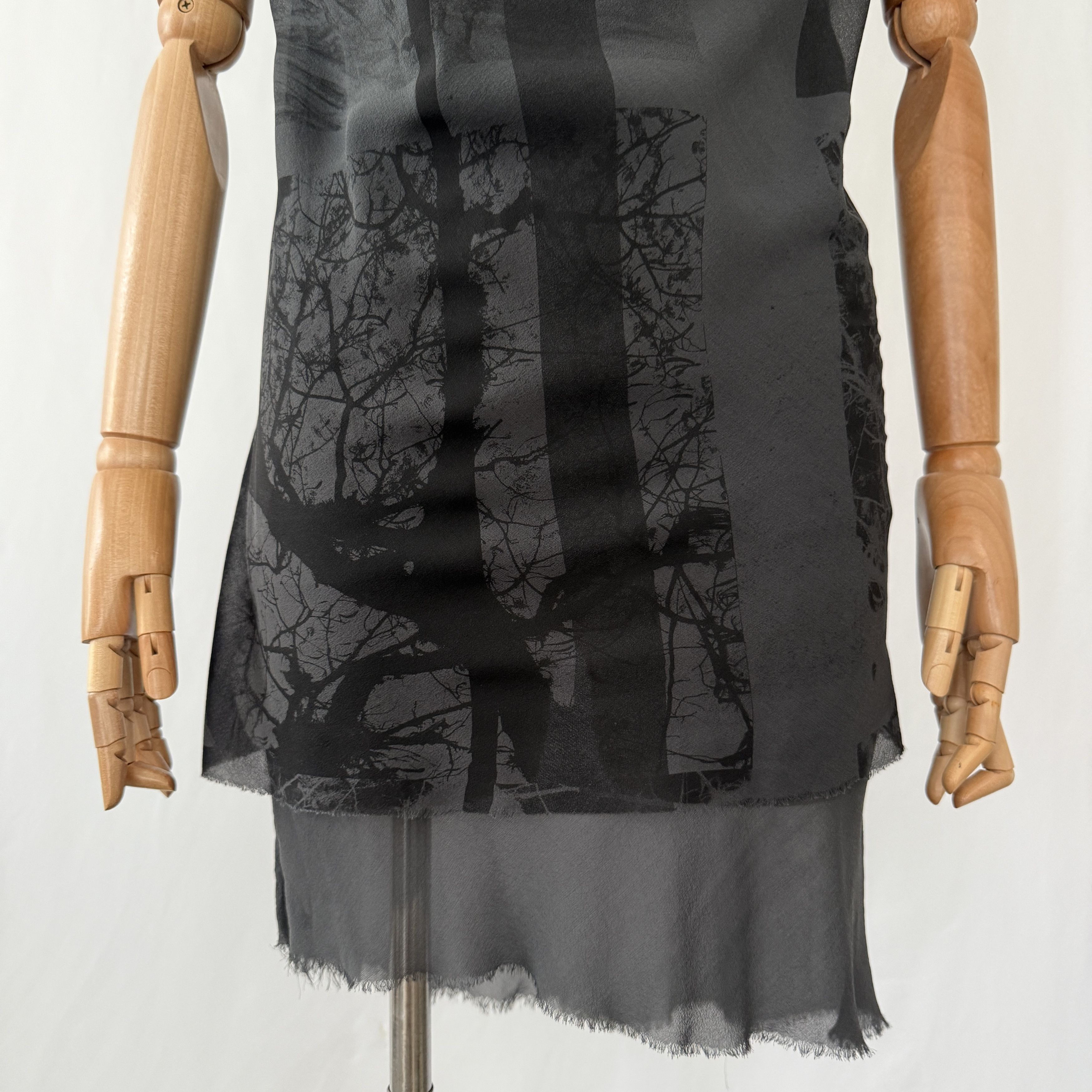 Ilaria Nistri ROQUE ILARIA NISTRI Silk/Cotton Dress Size M / US 6-8 / IT 42-44 - 3 Thumbnail