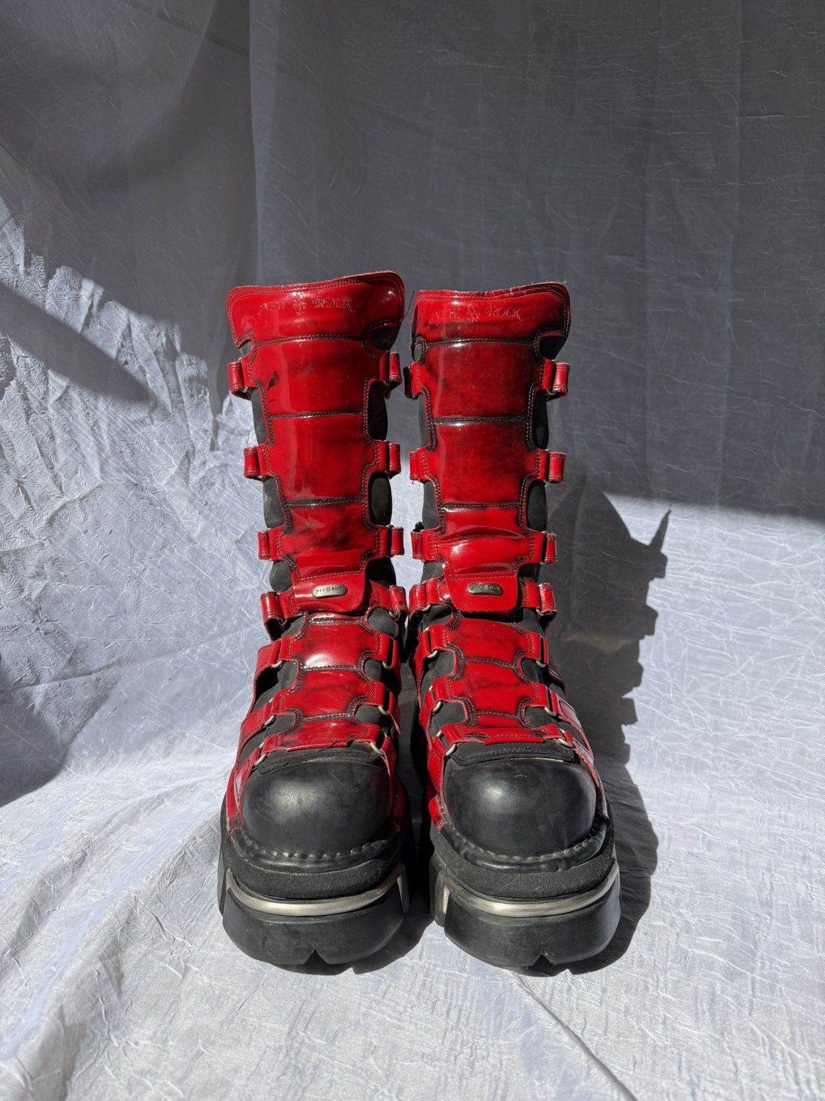 New Rock Custom New Rock Terminator Boots Size US 12 / EU 45 - 4 Thumbnail