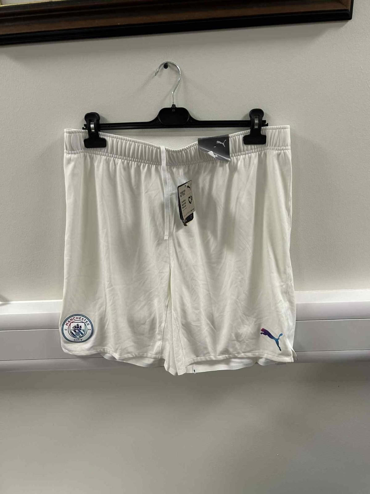 Puma Manchester City 2021-2022 Away Football Shorts (BNWT) XL Size ONE SIZE - 1 Preview