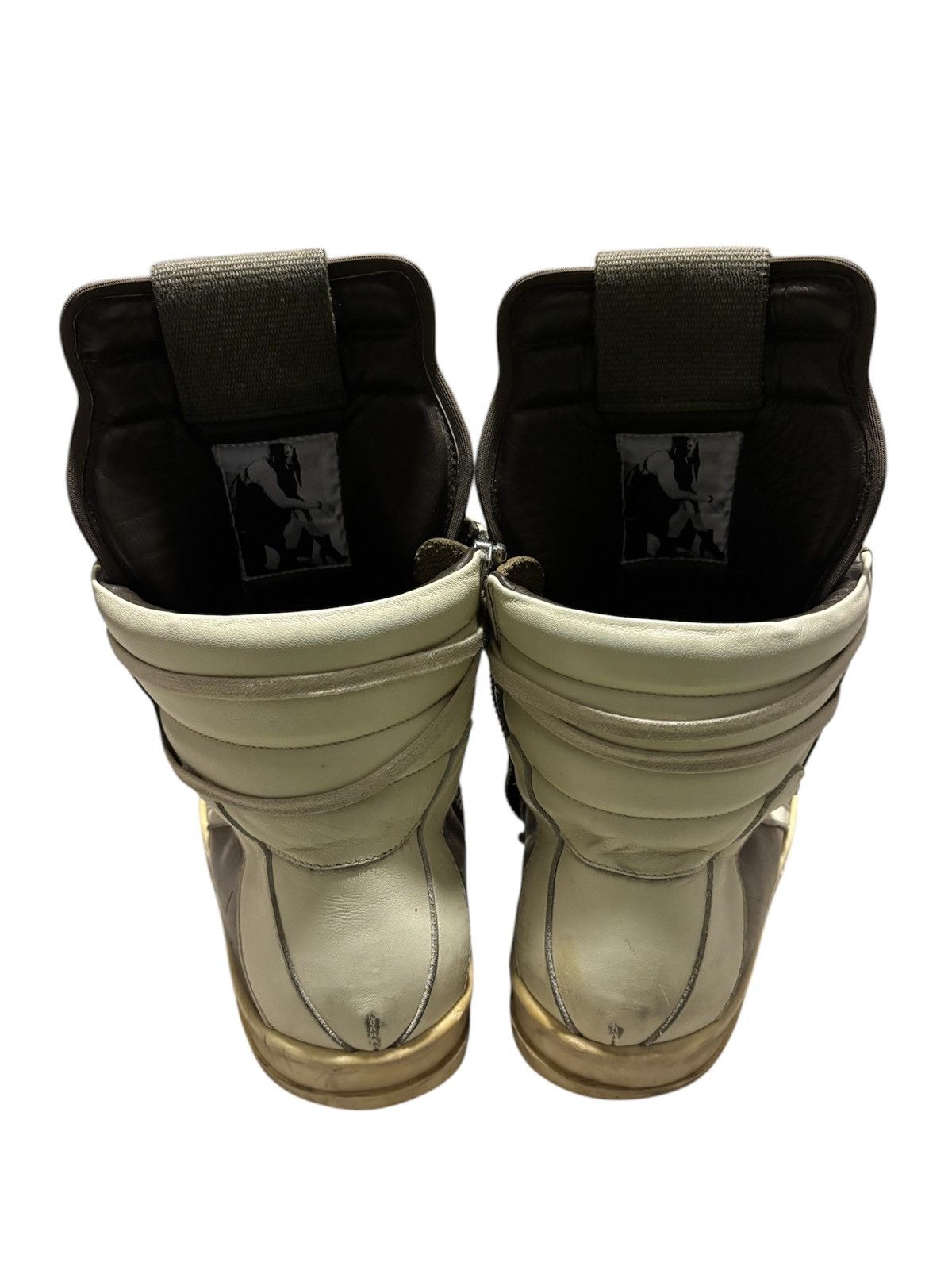 Rick Owens Rick Owen’s Sample Palm Green Geobaskets Size US 9 / EU 42 - 5 Thumbnail