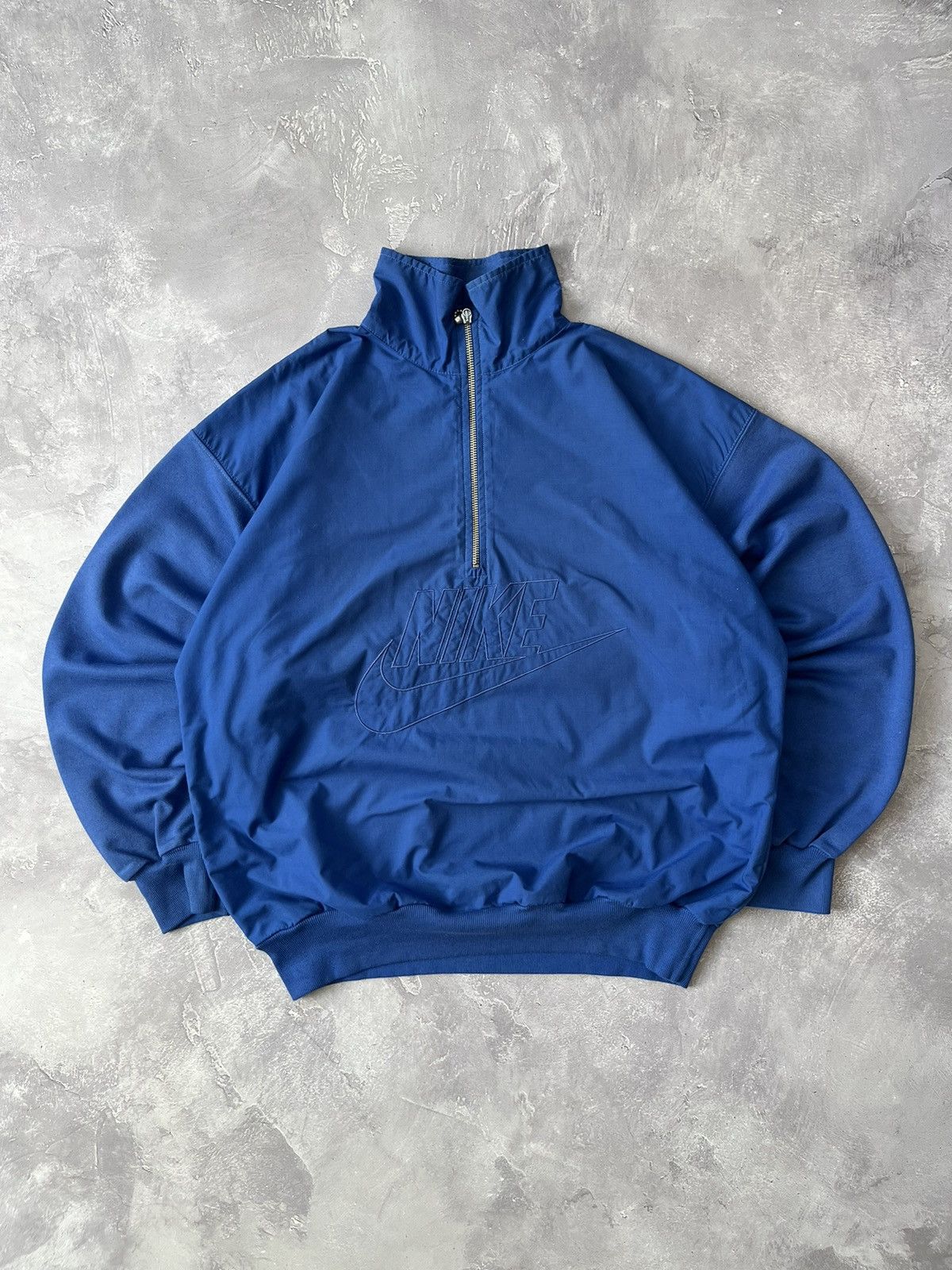 Nike Vintage Nike Oregon Y2K Big Logo Quarter Zip Pullover Size US L / EU 52-54 / 3 - 1 Thumbnail