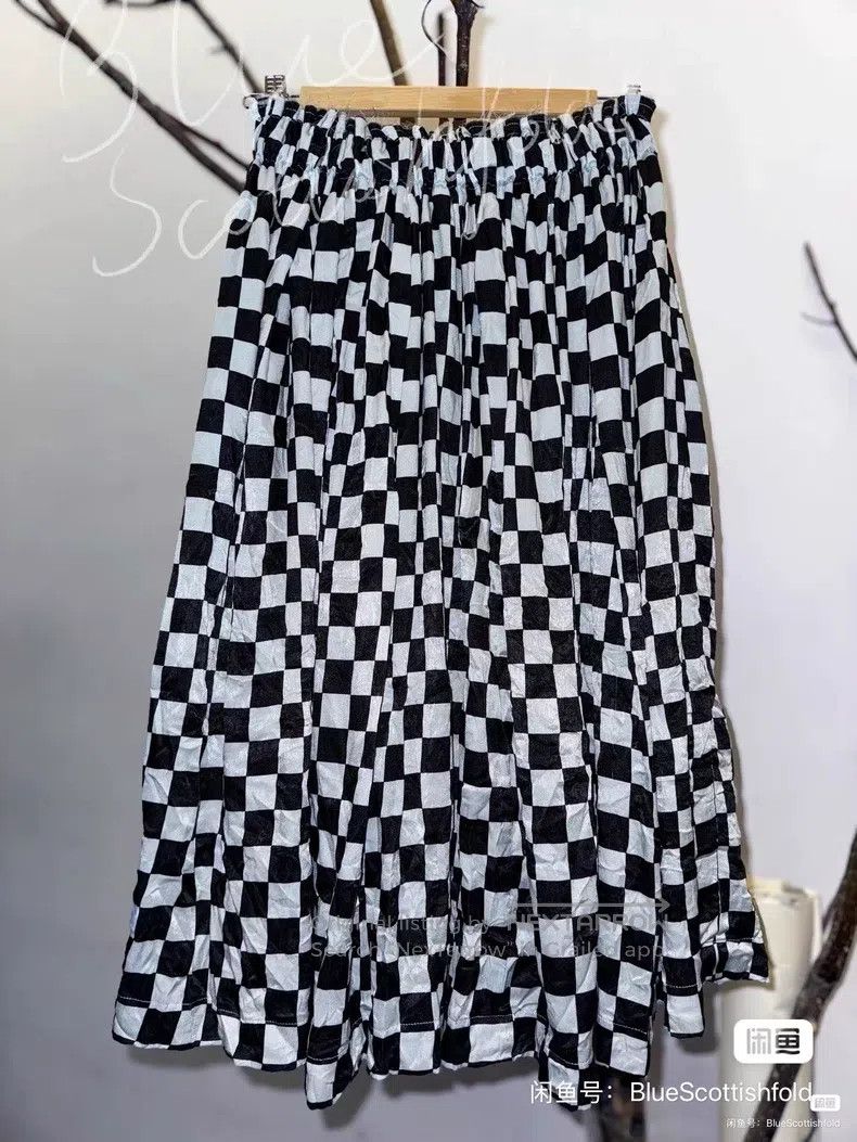 Comme des Garcons Comme Des Garcons size XS Main Line Checkered Skirt Size 23" - 1 Thumbnail