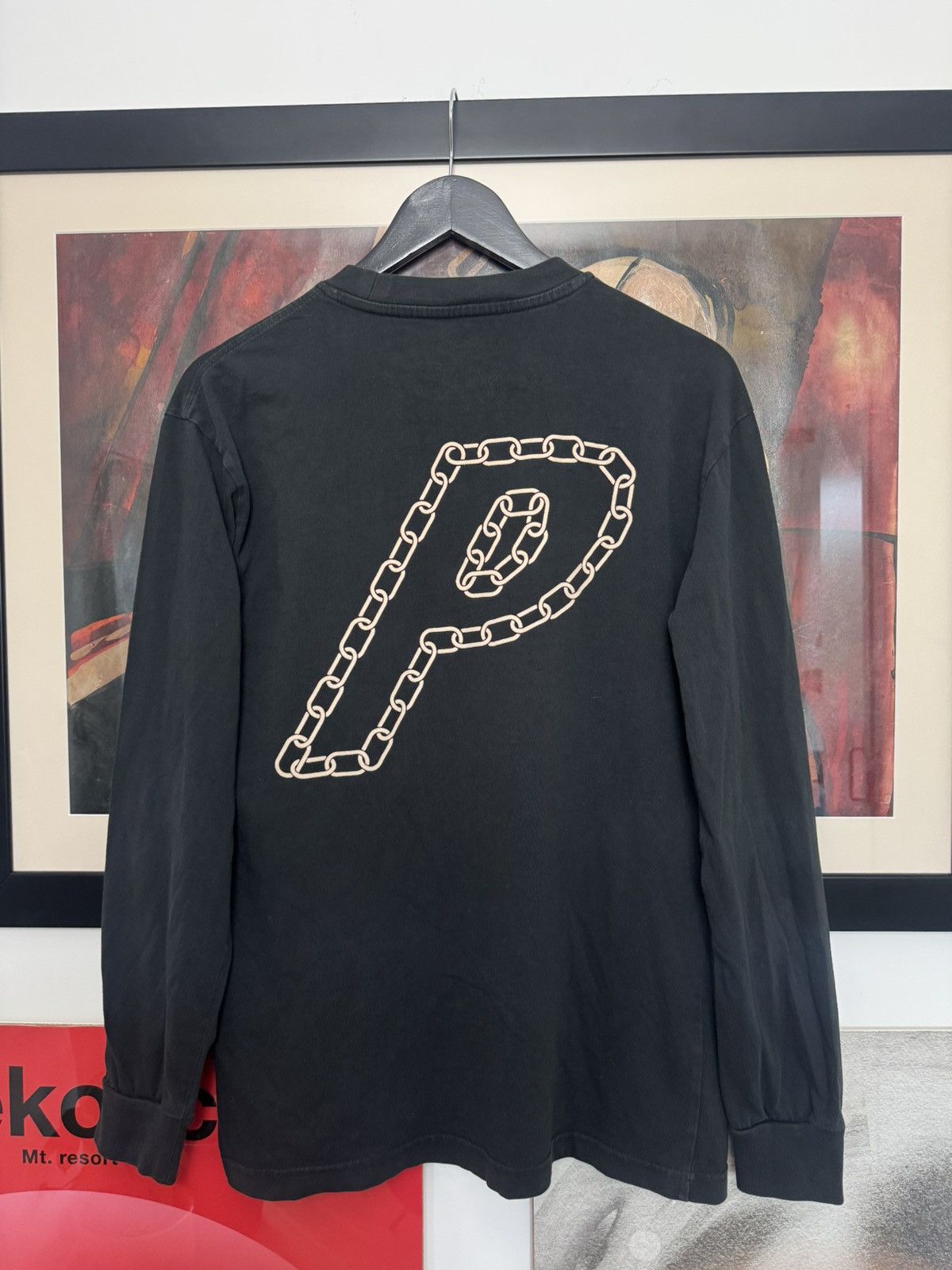 Palace Palace x Neighborhood Thermal Waffle Jersey White | Grailed